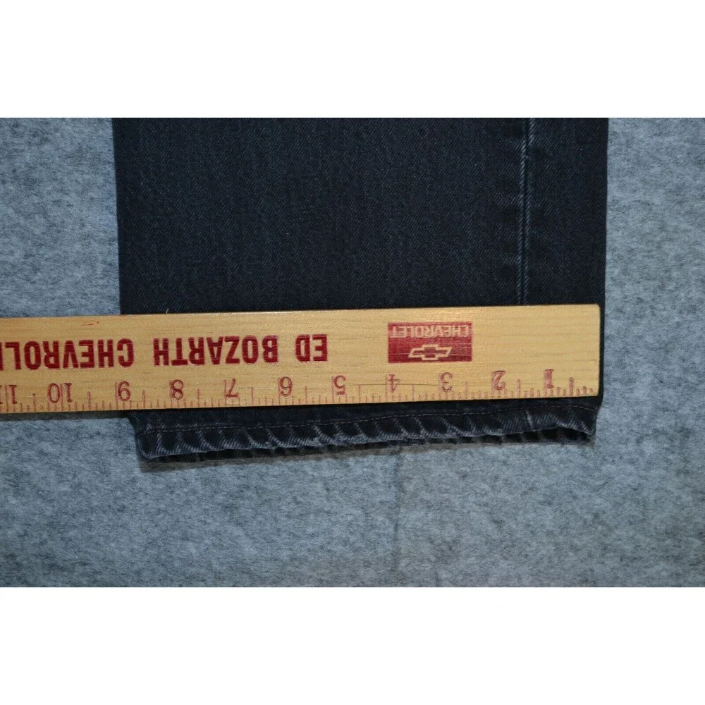 Vintage Levis 501 XX Button‎ Fly Denim 36x32 Fits 34x31 black Loose Jeans
